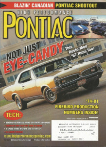 HIGH PERFORMANCE PONTIAC 2003 AUG - 4-SPEED HISTORY, 1926 RACER, CAM SCIENCE